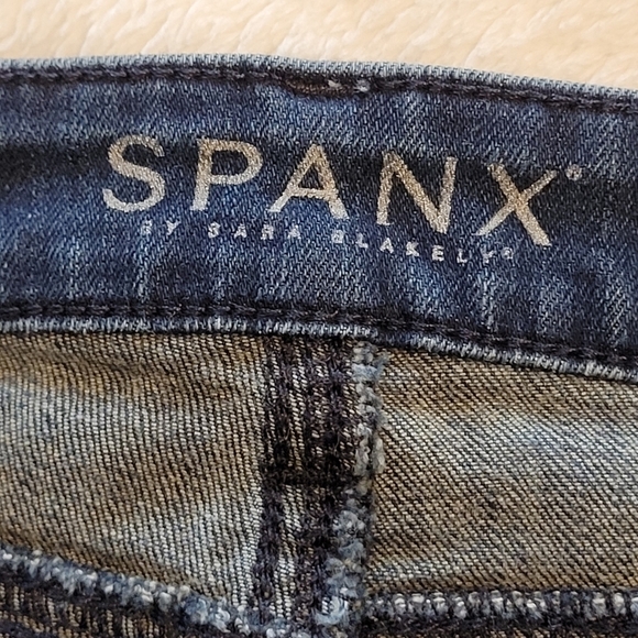 SPANX Straight Leg Jeans - Deep Indigo - Picture 10 of 16